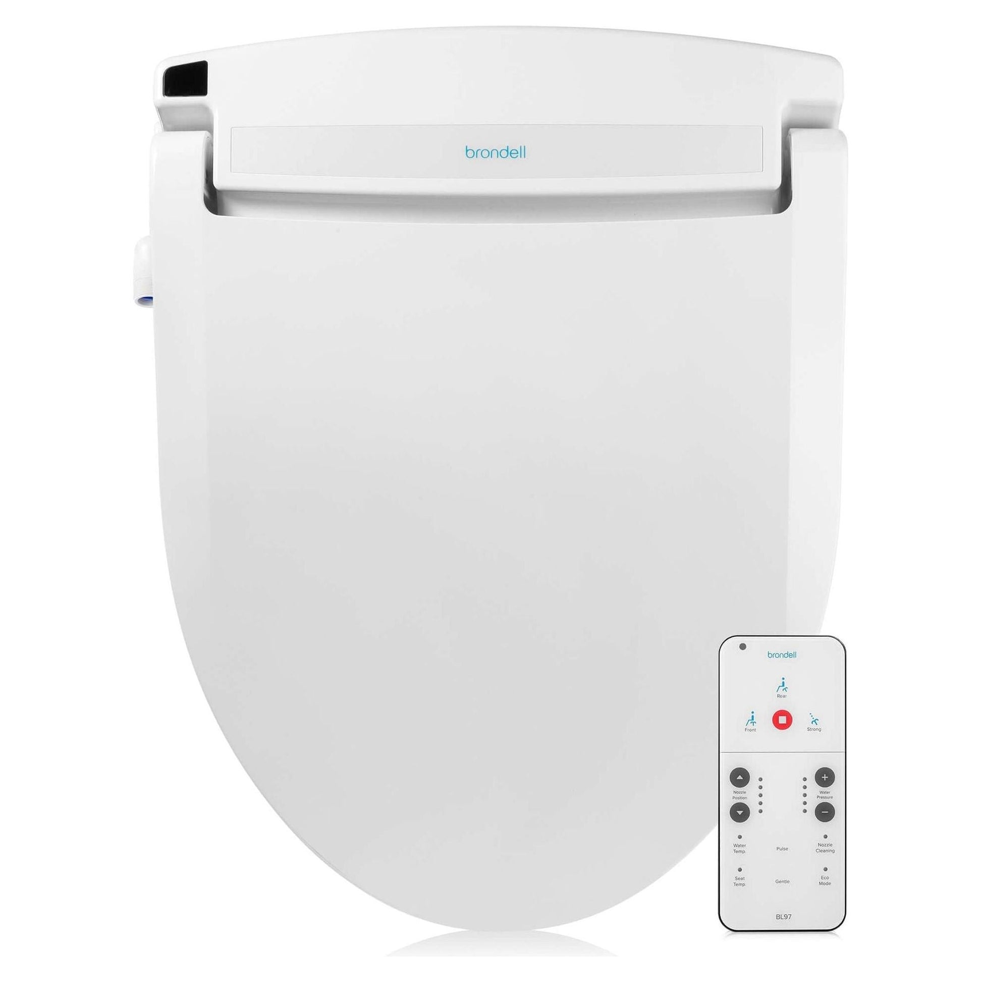 Swash Select BL97 Bidet Seat - top view with remote control