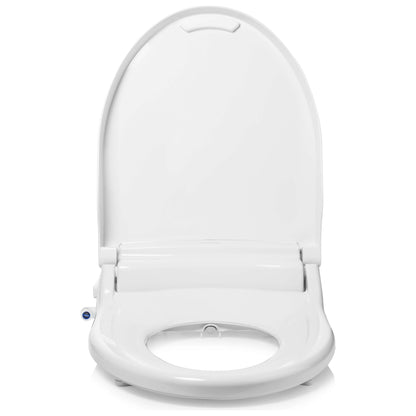Swash Select BL97 Bidet Seat - front view with lid open