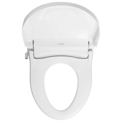 Swash Select DR802 Bidet Seat - top view with lid open