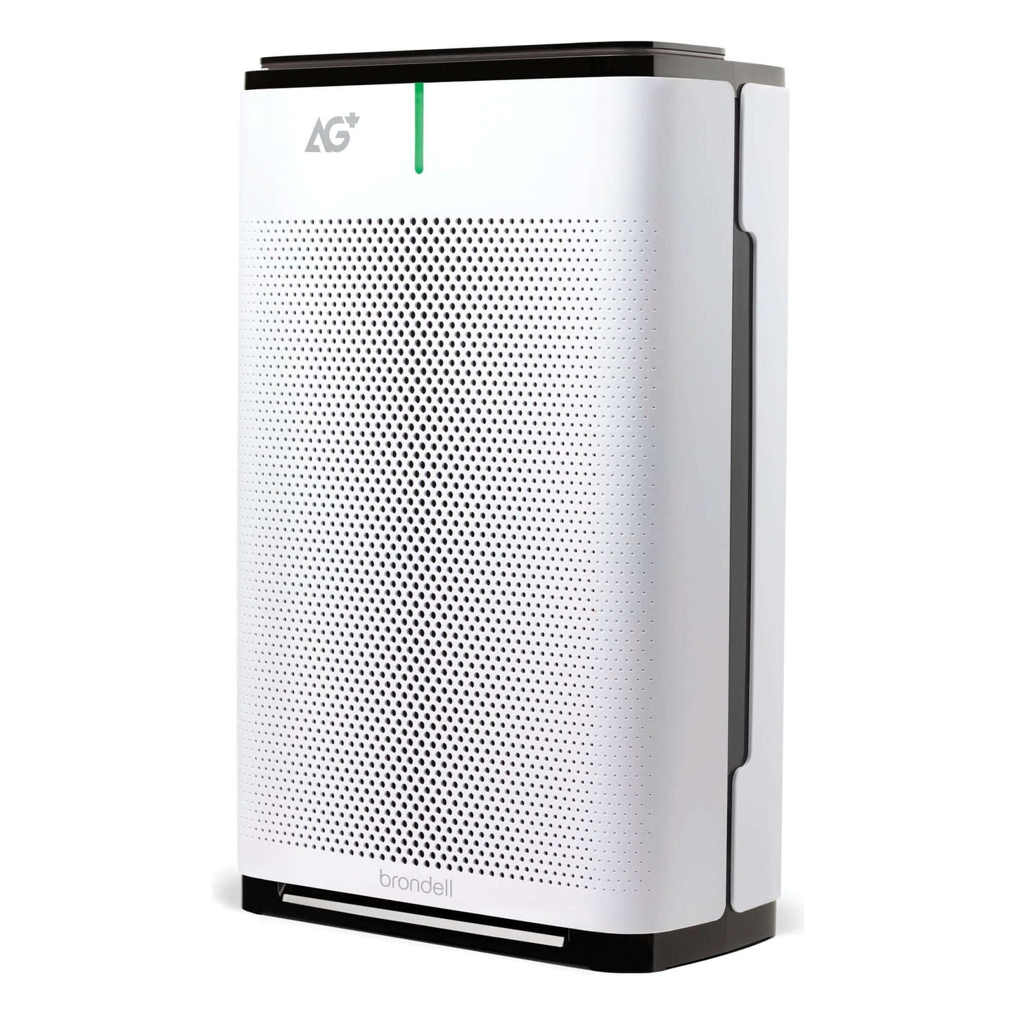 Brondell Pro Sanitizing Air Purifier with AG+ Technology for Purification of SARS-CoV-2, Virus, Bacteria and Allergens - front angled view