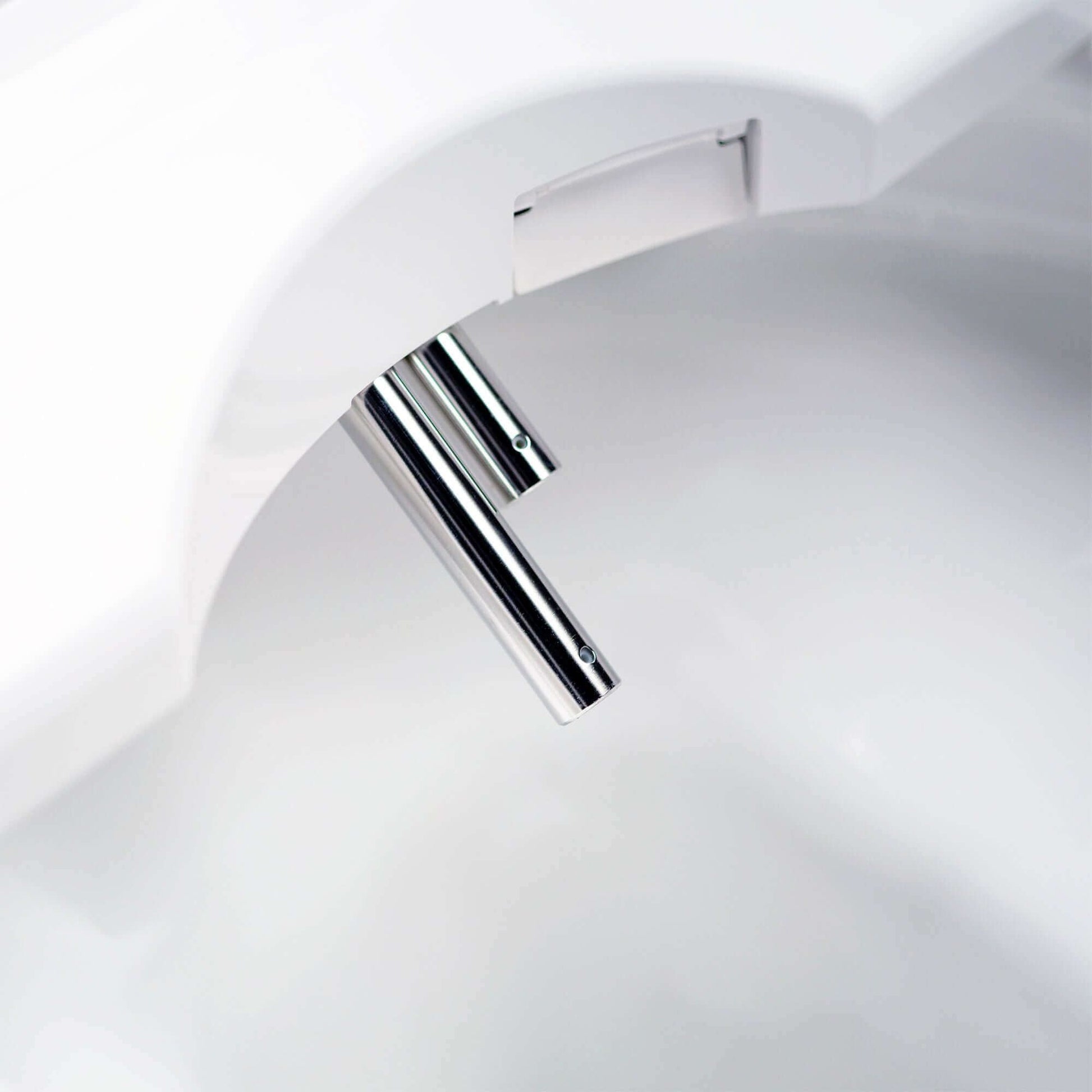 Swash 1400 Bidet Seat - top angled view of nozzles