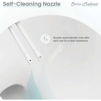 Aqua Non-Electric Smart Toilet Seat Bidet - close-up of cleaning nozzles