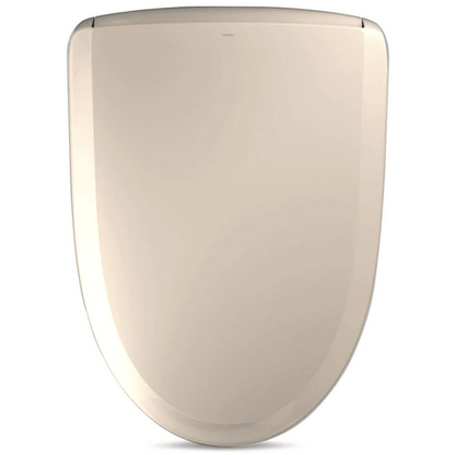 S7 Washlet Manual Classic Lid Bidet Seat - top view in sedona beige color