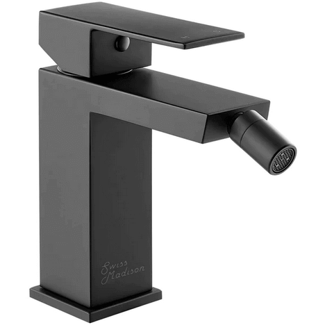 Concorde Bidet Faucet - side angled view in color black