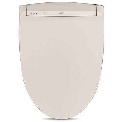 K300 Washlet Bidet Seat - top view in color sedona beige
