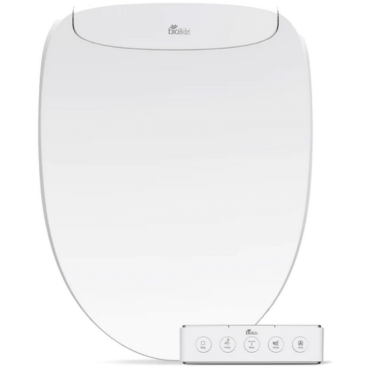 Discovery DLS Bidet Seat - top view with remote control