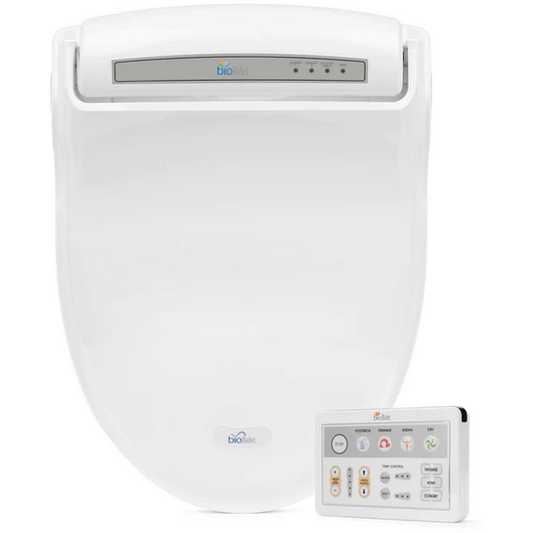 BB-1000 Supreme Bidet Seat - top view with remote control