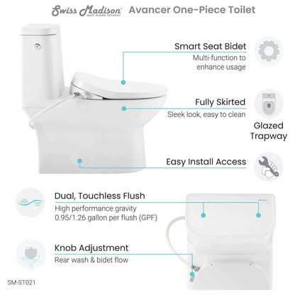 Avancer Smart Toilet Seat Bidet