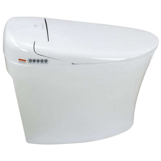Rosemary TL-5401-A Elongated Smart Toilet Bidet - side view
