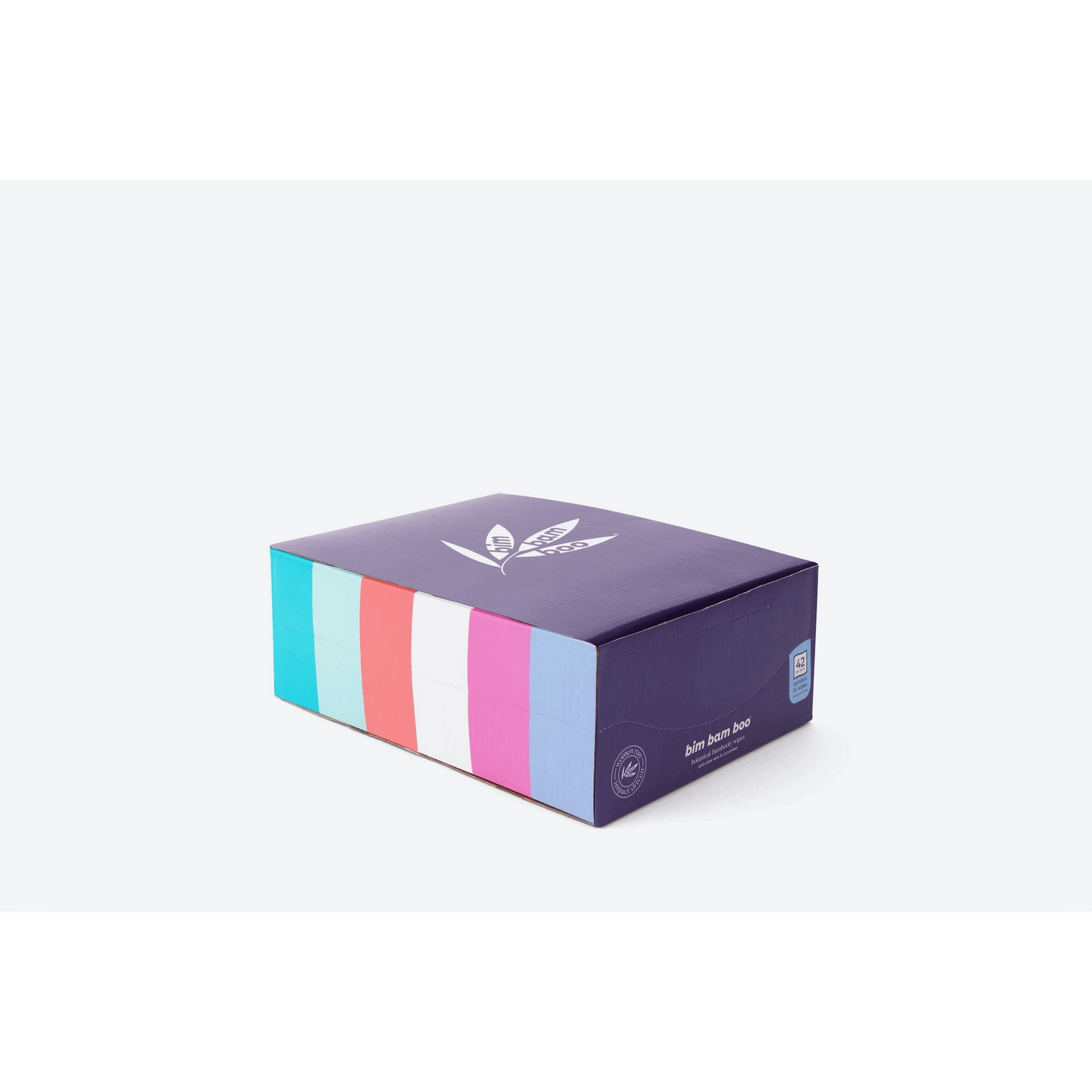 Bamboo Flushable Wet Wipes - the box containing the pouches