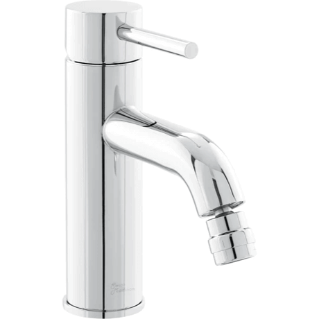 Ivy Bidet Faucet - side angled view in color chrome