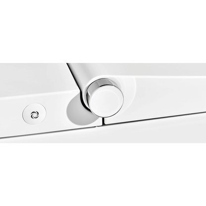 AXENT One C Plus 2.0 Intelligent Toilet - close-up of chrome knob