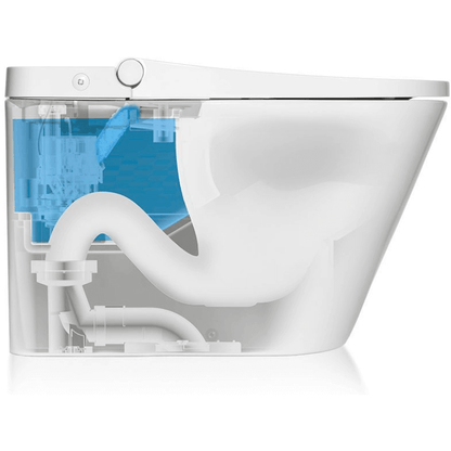 AXENT One C Plus 2.0 Intelligent Toilet - x-ray diagram of inner workings