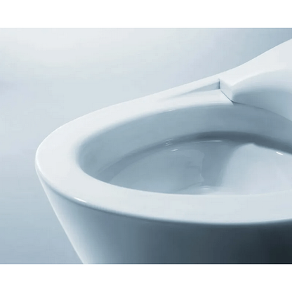 Neorest NX1 Dual Flush Bidet Toilet - side angled view with lid open