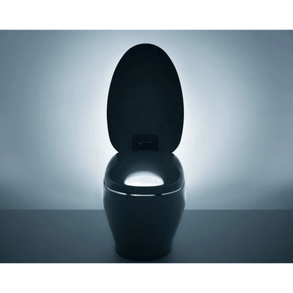 Neorest NX1 Dual Flush Bidet Toilet - front view with lid open