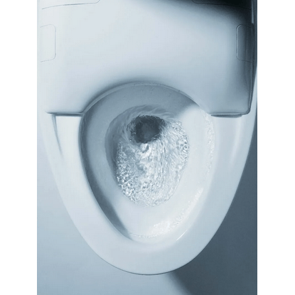 Neorest NX1 Dual Flush Bidet Toilet - top view with lid open