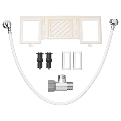 Swash Thinline T22 Bidet Seat - top view of included parts